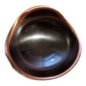 Vintage Coppercraft Guild Copper small trinket jewelry tea light bowl